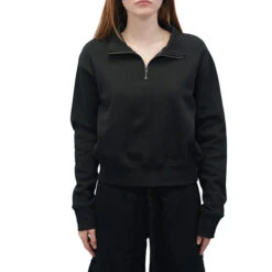 Women's Fleece Quarter-Zip Sweatshirt