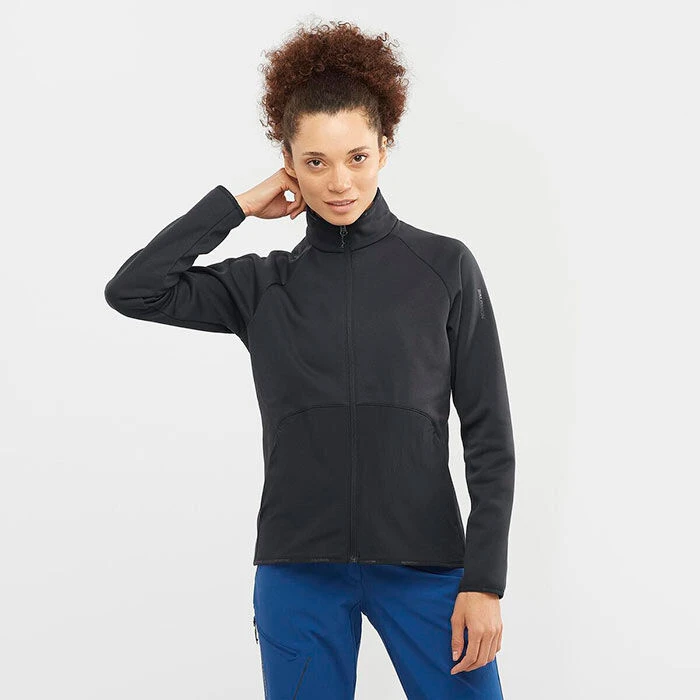 Salomon Women's Essential Warm Full-Zip Jacket - Image 2