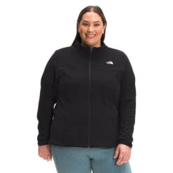 The North Face Women's TKA Glacier Full-Zip Jacket (Plus Size)