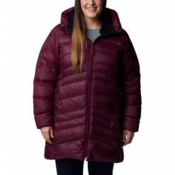 Columbia Women's Autumn Park™ Down Hooded Mid Jacket (Plus Size)