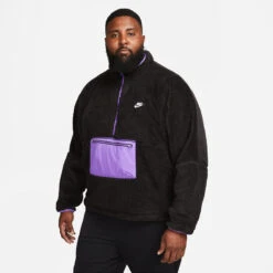 Nike Men's Club Fleece+ 1/2-Zip Winterized Anorak Jacket