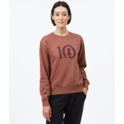 Tentree Women's Flocked Logo Crew Sweatshirt