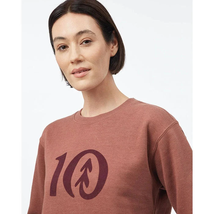 Tentree Women's Flocked Logo Crew Sweatshirt - Image 3