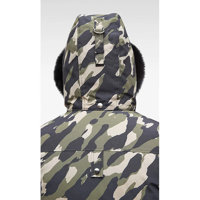 MOOSE KNUCKLES Men's Camo Ballistic Bomber Jacket - Image 3