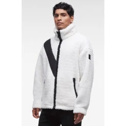 MOOSE KNUCKLES Men's Red Rooster Zip-Up Jacket