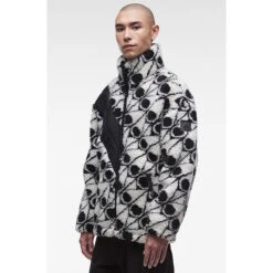 MOOSE KNUCKLES Men's Red Rooster Zip-Up Jacket