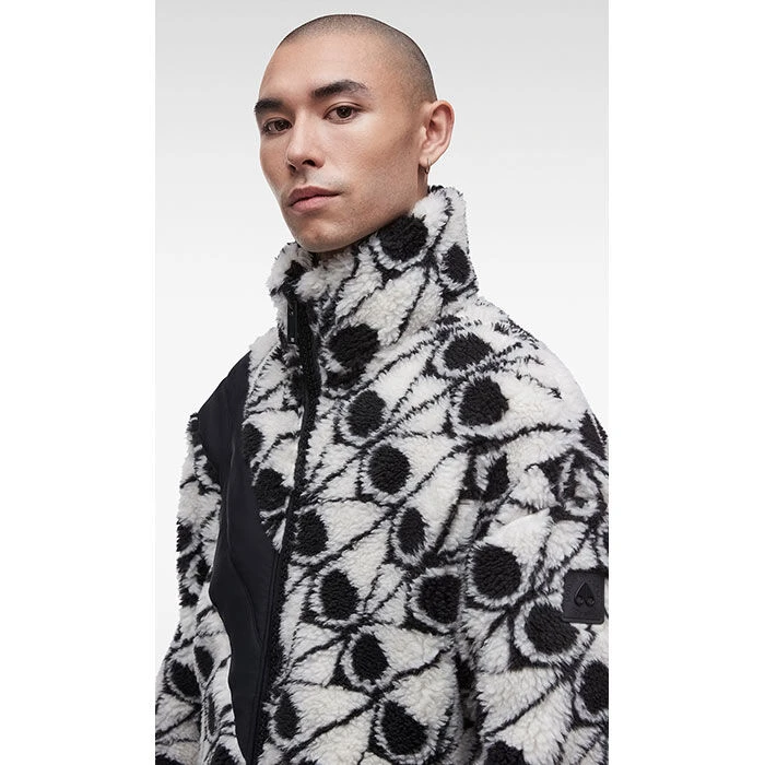 MOOSE KNUCKLES Men's Red Rooster Zip-Up Jacket - Image 4