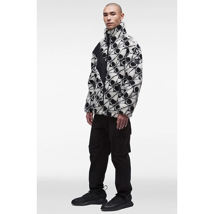 MOOSE KNUCKLES Men's Red Rooster Zip-Up Jacket - Image 7