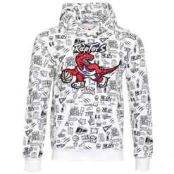 Mitchell & Ness Men's Toronto Raptors Allover Print Hoodie