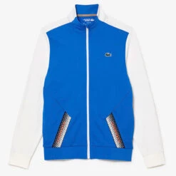 Lacoste Men's Tennis Zip Ripstop Sweatshirt